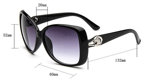 New Fashion Cheetah Retro Anti-UV Women's Sunglasses