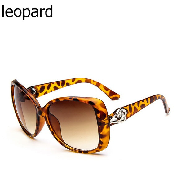 New Fashion Cheetah Retro Anti-UV Women's Sunglasses