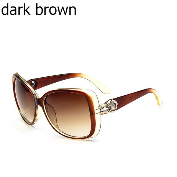 New Fashion Cheetah Retro Anti-UV Women's Sunglasses