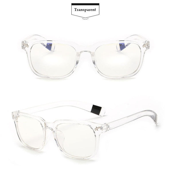 2016 Hot Sale New Fashion Sexy Vintage Big box Big Frame Women unisex Girls Plastic Plain Eye Glasses