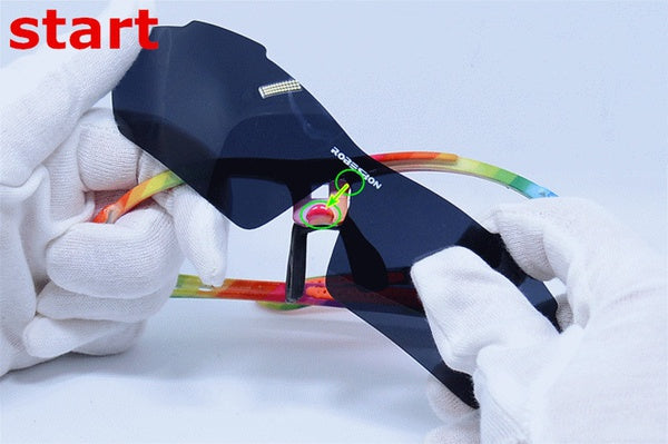 New Unisex  Polarized Cycling Sunglasses TR90 UV400 Coated Outdoor Sports Goggles  Bike Eyewear 5 Lenses