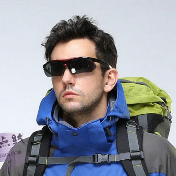 New Unisex  Polarized Cycling Sunglasses TR90 UV400 Coated Outdoor Sports Goggles  Bike Eyewear 5 Lenses