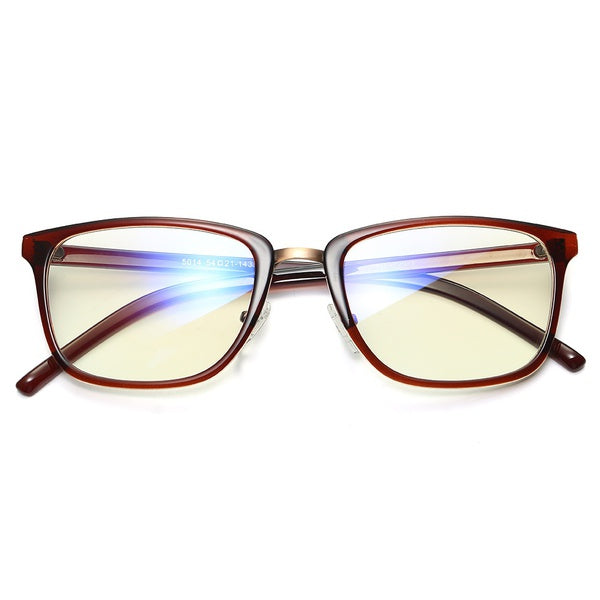 Anti-blue ray Tr90 Black Eyeglasses Frame Prescription Computer Glasses Protection Eyewear Frame Myopia Glasses Women Men