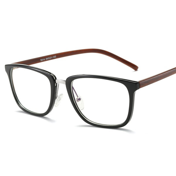 Anti-blue ray Tr90 Black Eyeglasses Frame Prescription Computer Glasses Protection Eyewear Frame Myopia Glasses Women Men