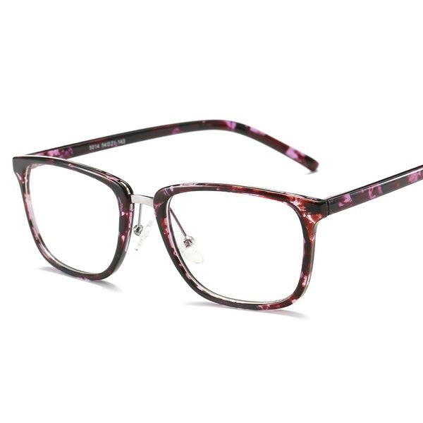 Anti-blue ray Tr90 Black Eyeglasses Frame Prescription Computer Glasses Protection Eyewear Frame Myopia Glasses Women Men