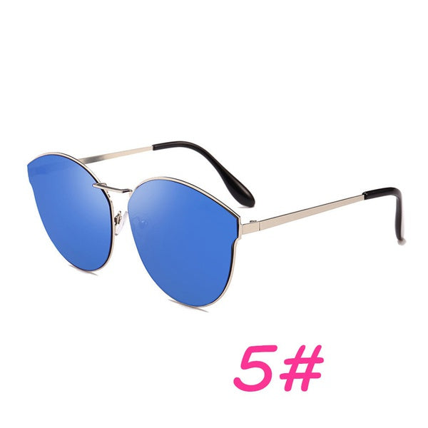 Outstanding Women Men Retro Fashion Shades Sunglasses Integrated UV Glasses