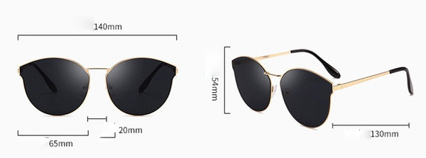 Outstanding Women Men Retro Fashion Shades Sunglasses Integrated UV Glasses