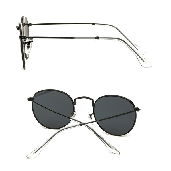 Women Colorful Round Style Sunglasses Luxury Metal Eyeglasses Frame UV400 Sunglasses Charm Casual Eyewear Summer Outdoor Accessories