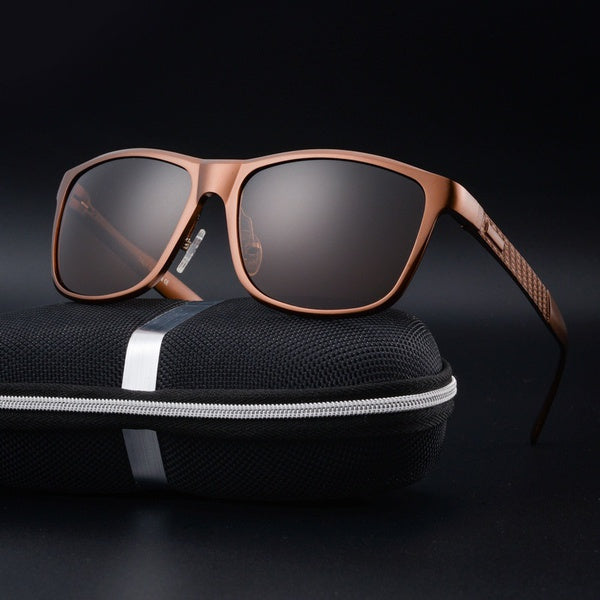Men's Polarized UV400 sunglasses UV Proof popular sunglasses for men round glasses fashion eyewear